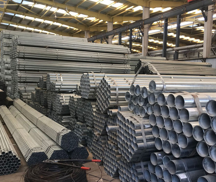 河源q235b热镀锌带钢管